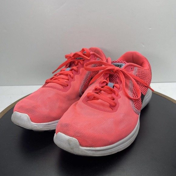Nike Womens Revolution 3 Running Sneakers Shoes Pink Low Top Sz 9.5 Barbiecore - Picture 6 of 15